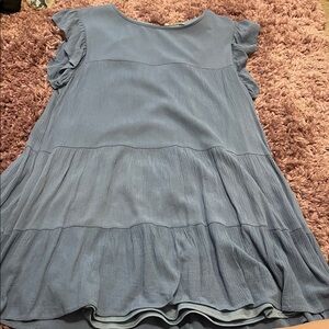 Altar'd State Dress in Soft Blue